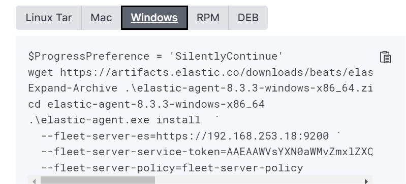 Fleet install command